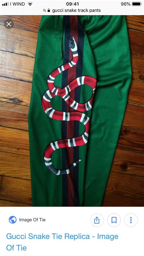 gucci snake track pants replica|gucci sweatpants for men.